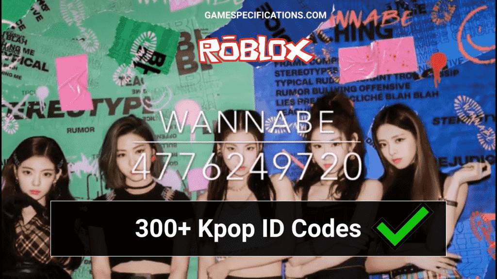 Kpop Roblox ID Codes [2023]  BTS, Twice, Blackpink, And (G)I-DLE